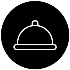 Vector Design Platter Icon Style