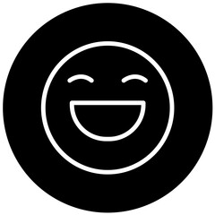 Vector Design Happy Icon Style