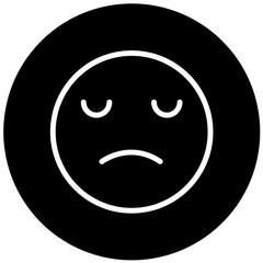 Vector Design Upset Icon Style