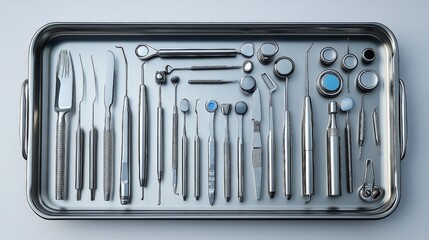 Surgical Instruments on a Tray