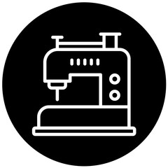 Vector Design Sewing Machine Icon Style
