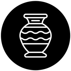 Vector Design Vase Icon Style