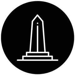 Vector Design Obelisk Icon Style