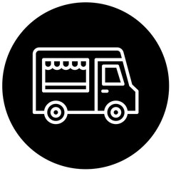 Vector Design Food Truck Icon Style