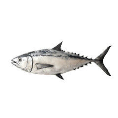 Tuna isolated on white background.PNG