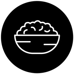 Vector Design Mac N Cheese Icon Style