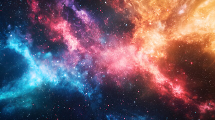 Fototapeta premium Creating a holographic space outer space photostock cosmic environment wide angle innovative design