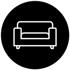 Vector Design Sofa Icon Style