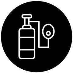 Vector Design Oxygen Tank Icon Style