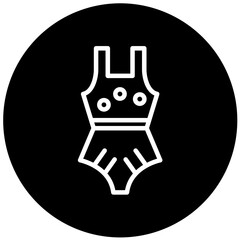 Vector Design Swimsuit Icon Style