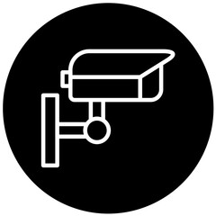 Vector Design Cctv Camera Icon Style