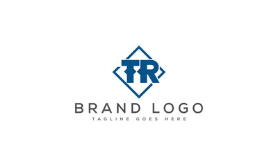Fototapeta premium Creative TR logo for Branding and Startups.