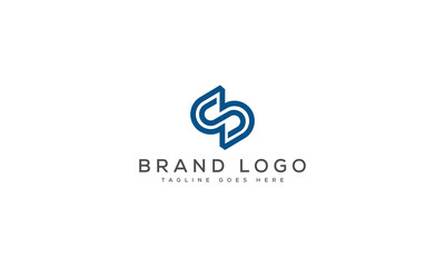 Fototapeta premium Creative SS logo for Branding and Startups.