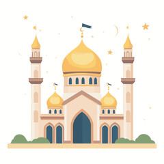 Islam mosque vector
