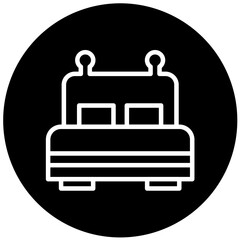 Vector Design Bed Icon Style