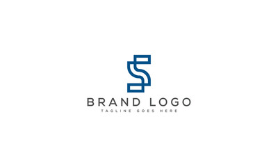 letter SS logo design vector template design for brand.