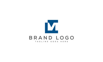 letter LM logo design vector template design for brand.