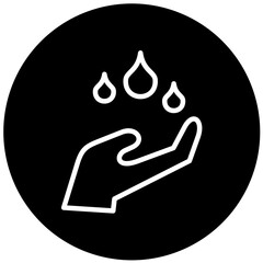 Vector Design Save Water Icon Style