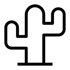 nature and ecology thin icon