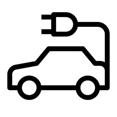 nature and ecology thin icon