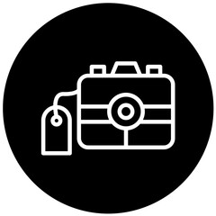 Vector Design Camera Sale Icon Style