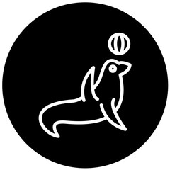 Vector Design Seal Icon Style