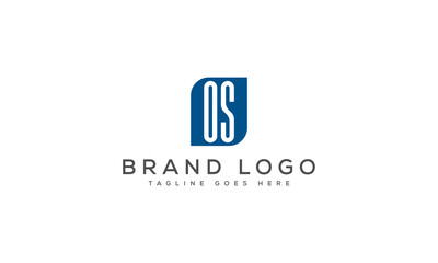 letter OS logo design vector template design for brand.
