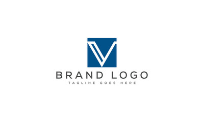 letter V logo design vector template design for brand.