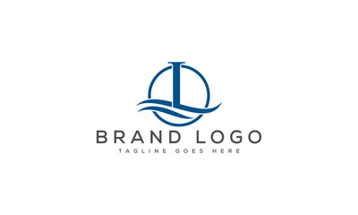 letter L logo design vector template design for brand.