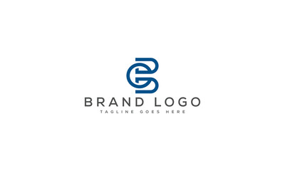Fototapeta premium letter OB logo design vector template design for brand.