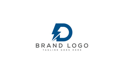 Obraz premium letter D logo design vector template design for brand.