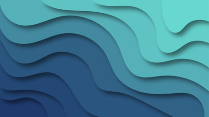 Abstract modern background Paper cut background Vector illustration
