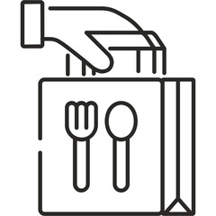 Takeaway Service Icon