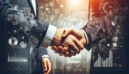 business man handshake