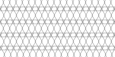 Fototapeta premium Modern zigzag pattern, repeating geometric background with linear grid. Seamless traditional Japanese geometric ornament. Triangle seamless geometric pattern. Abstract geometric pattern for wallpaper.