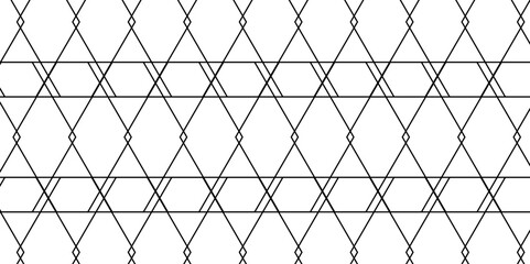 Naklejka premium Modern zigzag pattern, repeating geometric background with linear grid. Seamless traditional Japanese geometric ornament. Triangle seamless geometric pattern. Abstract geometric pattern for wallpaper.