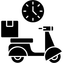Time Delivery  Icon