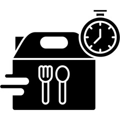 Fast Food Delivery Icon