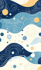 wallpaper or carpet, pastel pattern illustrator