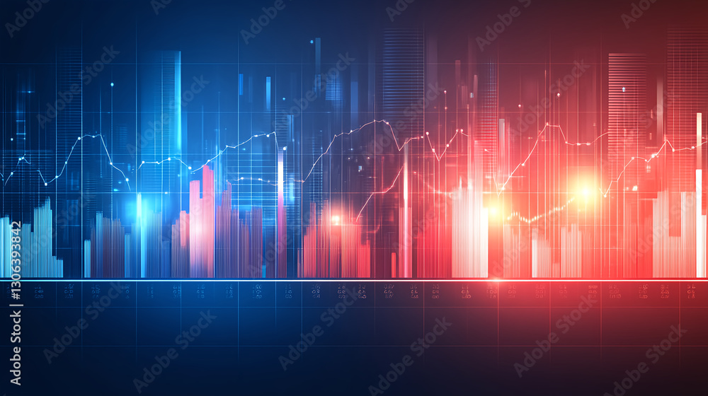 Poster data visualization trends digital world infographic modern environment abstract view technology insi