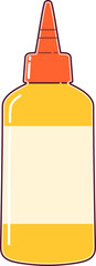 Mustard Sauce Bottle