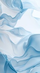Fototapeta premium Crisp and clean design with soft gradients of pale blue transitioning into white offering a fresh serene aesthetic Ideal for peaceful backgrounds Ultra detailed high fidelity