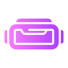 vr glasses Gradient icon