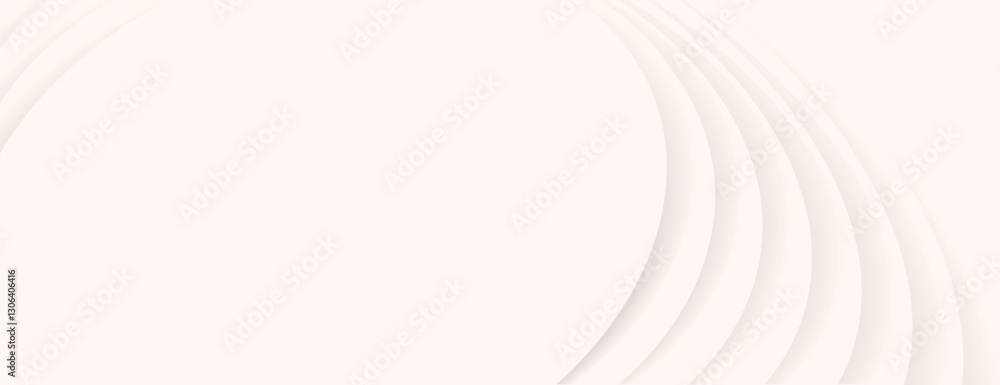Poster minimalist cream background with subtle curved lines. the background is smooth and elegant. cream co