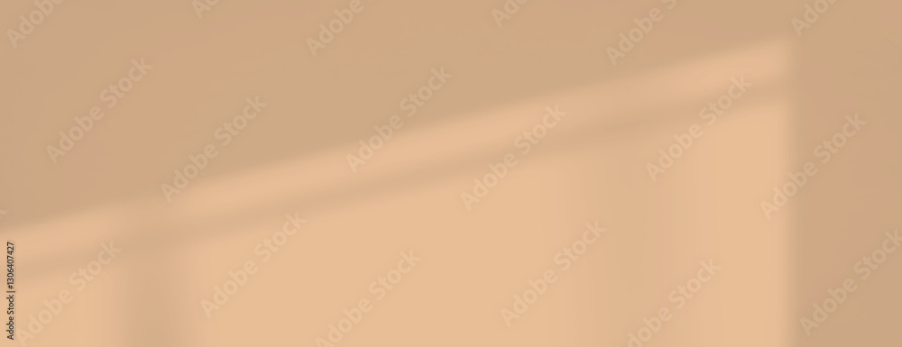 Poster beige shadow background with a soft, smooth texture. the background features a subtle shadow pattern