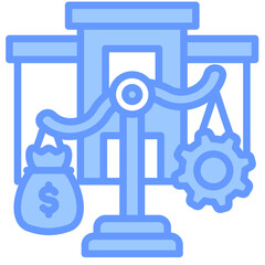 Financial Leverage Icon