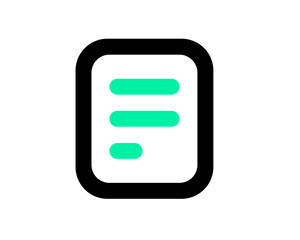 Multicolor black and green icon pack