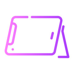 tablet Line Gradient Icon