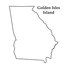 golden isles island area
