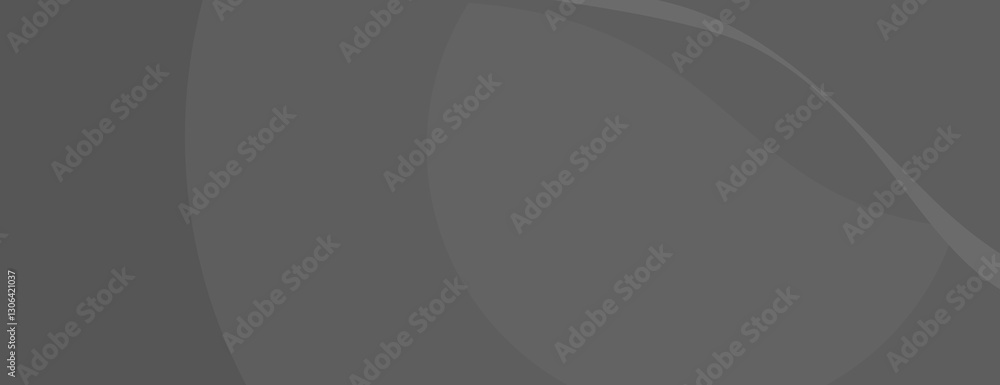 Poster dark gray background with smooth, flowing abstract shapes. the gray background has a sleek, modern t